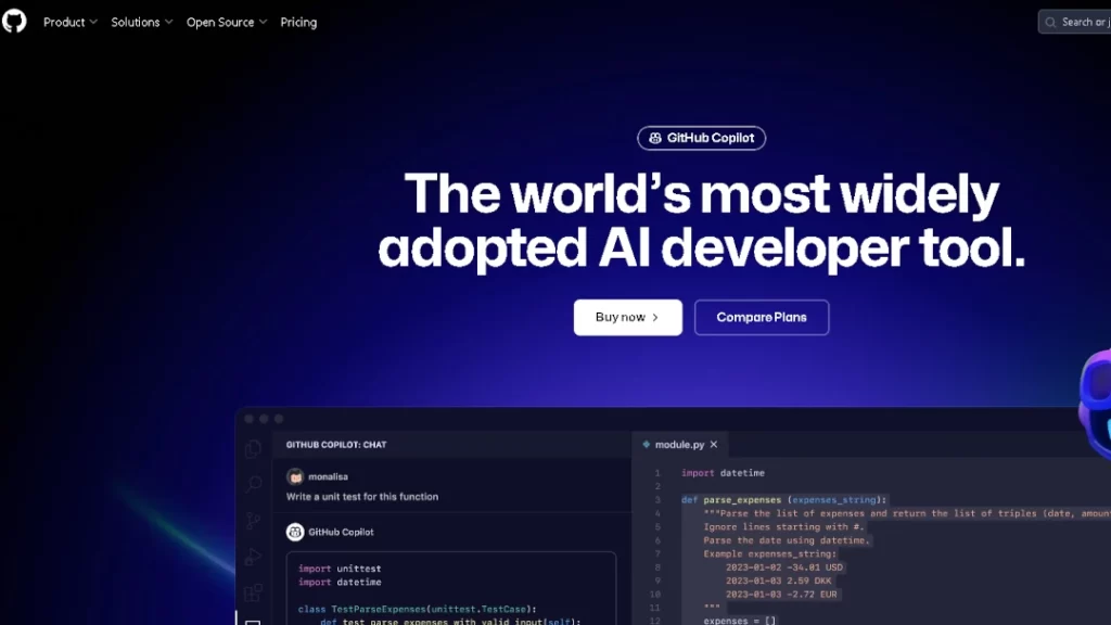 En İyi 18 Yapay Zeka Kod Yazma Siteleri GitHub Copilot yapay zeka kod yazma siteleri