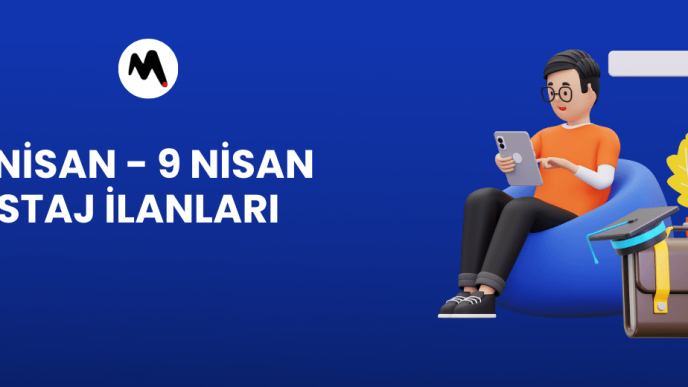 Staj ilanı duyuru görseli