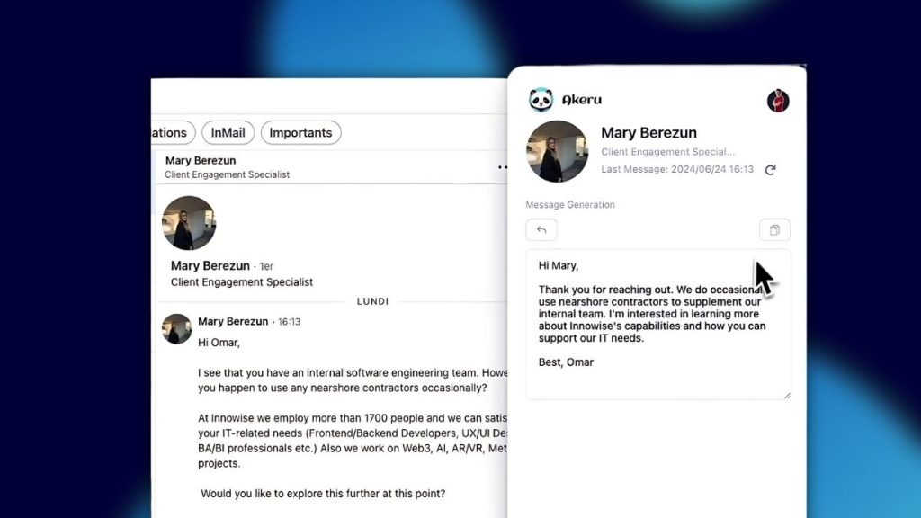 Yapay Zeka Destekli Kişisel LinkedIn Asistanı Akeru İle Tanışın! Akeru Yapay Zeka Destekli LinkedIn Aracı