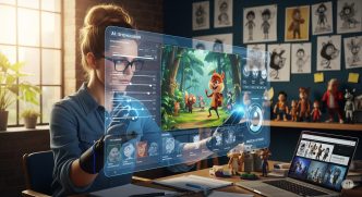 Yapay zeka çizgi film yapma plartformu